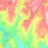 Circello topographic map, elevation, terrain