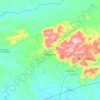 Pariconha topographic map, elevation, terrain