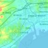 白塔岭街道 topographic map, elevation, terrain