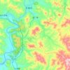 金厂镇 topographic map, elevation, terrain