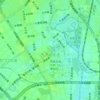 九里堤街道 topographic map, elevation, terrain