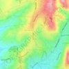 Kodra e Trimave topographic map, elevation, terrain