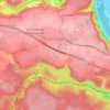 Saint-Ouen-de-Thouberville topographic map, elevation, terrain