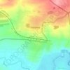 Изварино topographic map, elevation, terrain