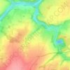 Laize-Clinchamps topographic map, elevation, terrain
