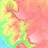 Anento topographic map, elevation, terrain