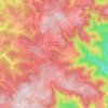 Saint-André-en-Vivarais topographic map, elevation, terrain