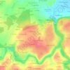 Guenroc topographic map, elevation, terrain