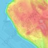 University of British Columbia topographic map, elevation, terrain