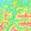 Mieres topographic map, elevation, terrain