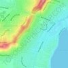 Tatton topographic map, elevation, terrain