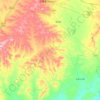 朝阳镇 topographic map, elevation, terrain