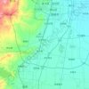 邯山区 topographic map, elevation, terrain