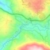 Padronelo topographic map, elevation, terrain