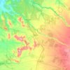 Ercilla topographic map, elevation, terrain