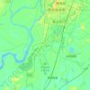 龙沙区 topographic map, elevation, terrain