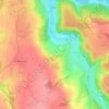 76400 topographic map, elevation, terrain