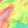 Forel-sur-Lucens topographic map, elevation, terrain