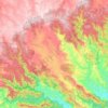 Nowendoc topographic map, elevation, terrain