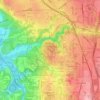 Bedford Reservation topographic map, elevation, terrain