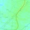 Belle Rose topographic map, elevation, terrain