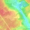 Ерюхино topographic map, elevation, terrain