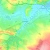 Успенка topographic map, elevation, terrain