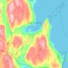 Port Ludlow topographic map, elevation, terrain