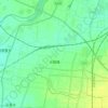 北格镇 topographic map, elevation, terrain