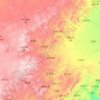 赤峰市 topographic map, elevation, terrain