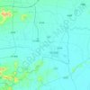 台儿庄区 topographic map, elevation, terrain