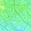 红牌楼街道 topographic map, elevation, terrain