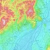 高槻市 topographic map, elevation, terrain