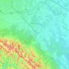 City of Velika Gorica topographic map, elevation, terrain