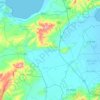 معتمدية أوتيك topographic map, elevation, terrain
