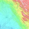 Karun River topographic map, elevation, terrain