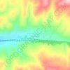 Culdesac topographic map, elevation, terrain