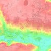 Shadrinsk topographic map, elevation, terrain