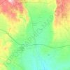 Akçakale topographic map, elevation, terrain