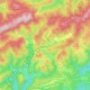 Rieussec topographic map, elevation, terrain