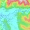 Wesburn topographic map, elevation, terrain