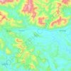 Quang Bình topographic map, elevation, terrain