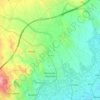 Montcada / Moncada topographic map, elevation, terrain