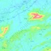 田心镇 topographic map, elevation, terrain