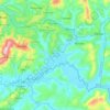 Kicukiro District topographic map, elevation, terrain