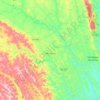 Amargosa topographic map, elevation, terrain