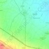 Busseto topographic map, elevation, terrain