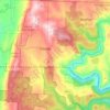 Florida topographic map, elevation, terrain