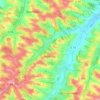 Agassac topographic map, elevation, terrain