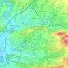 Obanos topographic map, elevation, terrain